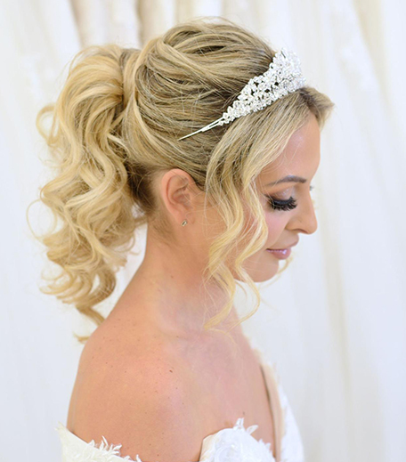 Mother of bride hair