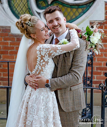 hair styled by mobile wedding hair stylist